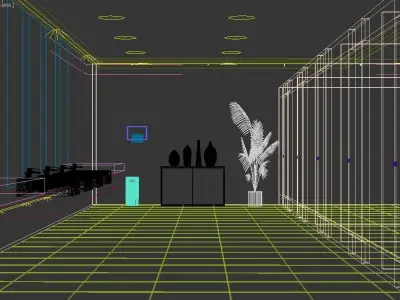 Public Restroom toilet - High Quality 3D model