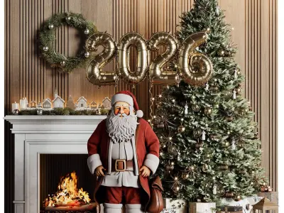 Christmas Decoration 10 3D model