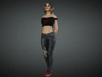 Character Viki 3D model