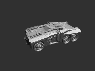 Car of the future-007 3D print model