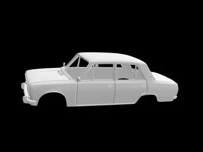 Lada 1200 3D print model