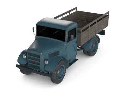 4x4 truck 3D model from CGTrader