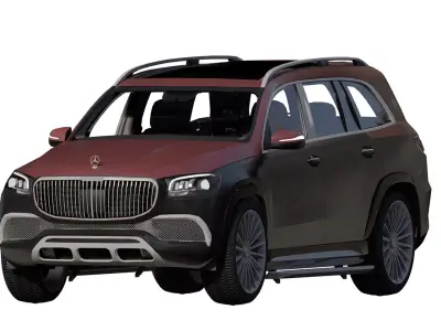 Mercedes Maybach GLS 600 3D model