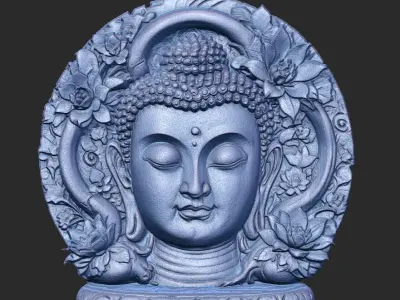 Buddha Sculpture 3D print model