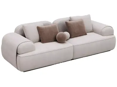  Sofa Beverly 243 By Rivatelierrivatelier 3D model