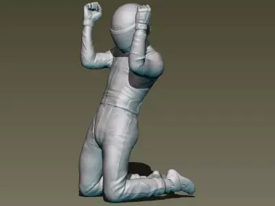 Car Driver Victory 3D print model
