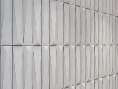 Soft decorative panel 3D model