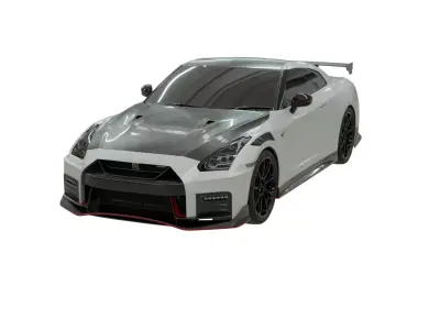 Nissan GTR 3D model from CGTrader