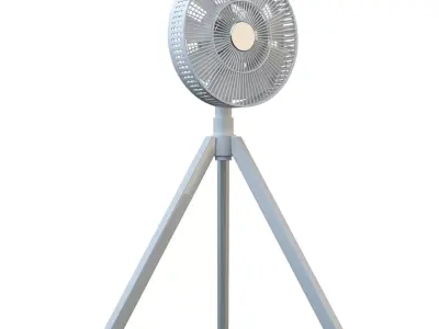 Balmuda Green Fan Low-poly 3D model