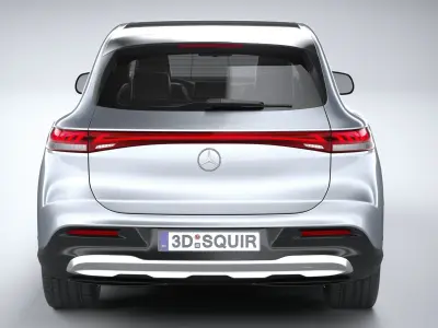Mercedes-Benz EQS SUV Base 2023 3D model
