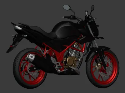 CBR150R 3D Modelling 3D model