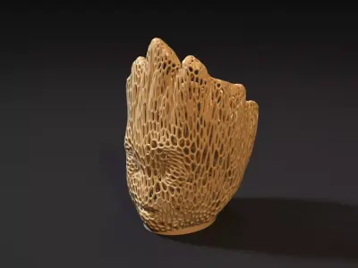 Baby Groot Planter 3D print model