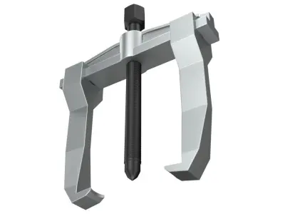 Puller metal tool 3D model