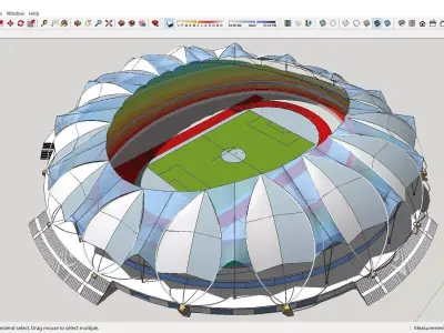 Sketchup Sport - Stadium 109 3D model