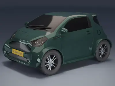 Aston Martin Cygnet V8 3D model 2025 3D model