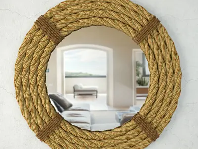 Rope Mirror 3D model