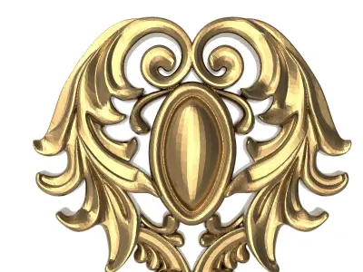  decorative pattern ready for 3D printing 3D model