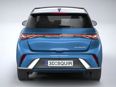 BYD Dolphin 2025 3D model