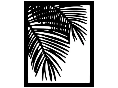Leafs Wall Decor 3D print model