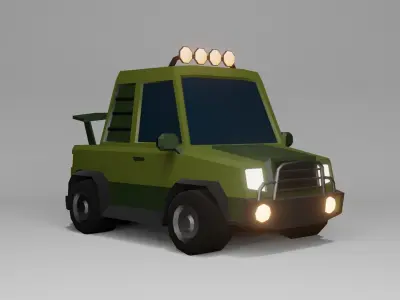 jeep car 3D model