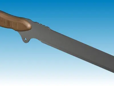 MACHETE knife Free 3D model