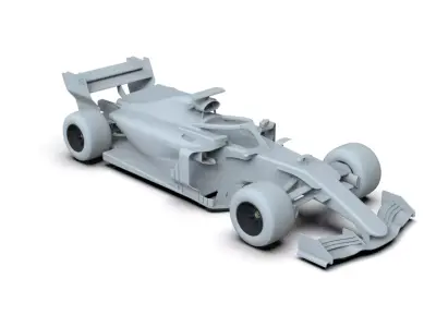 Mercedes AMG f1 w09 Performance  3D print model