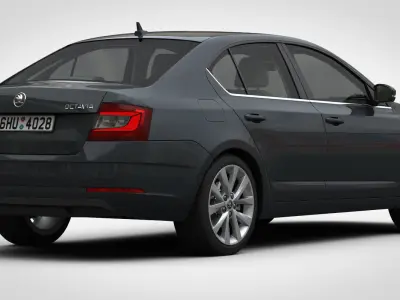 Skoda Octavia 2017 3D model