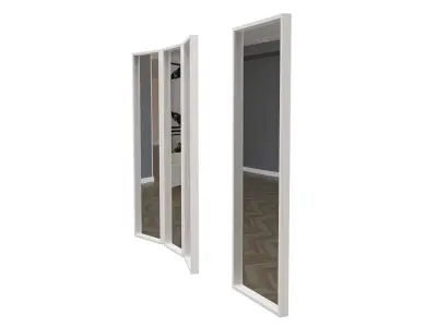 IKEA NISSEDAL MIRROR 3D model Low-poly 3D model