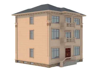 architecture luxury villa  3D model