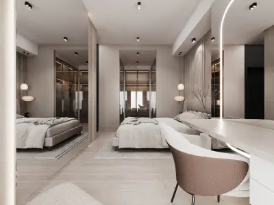 Master Bedroom Maslak by FGM 3D model