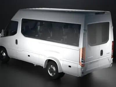 Iveco Daily Minibus 3D model