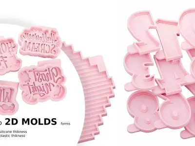 3D Printable Mold Collection