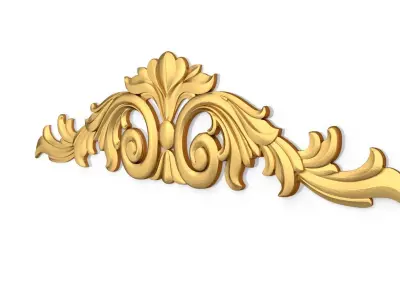 Classic decor ornament 97 3D model