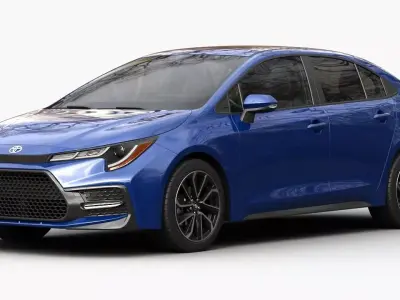 Toyota Corolla 2020 3D model