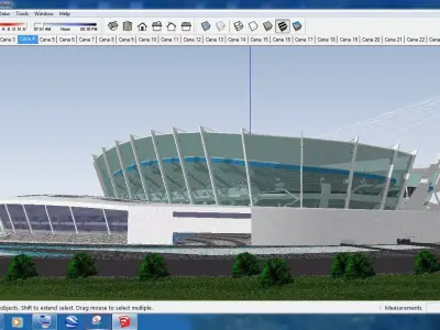 Stadium SKP 04 3D model
