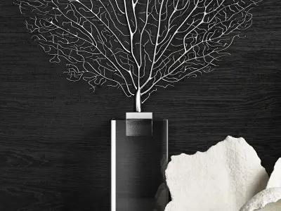 Coral Decor Set 3D model