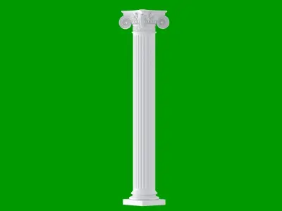 Empire Column 3D model