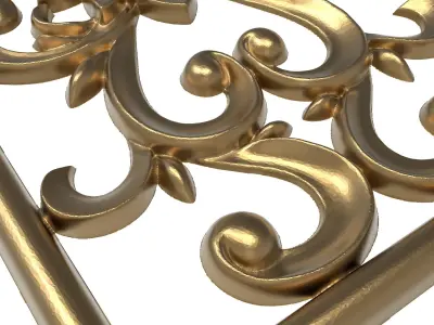  decorative pattern ready for 3D printing 3D model 396