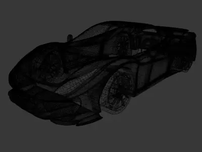 Ferarri 488 Pista 3D model