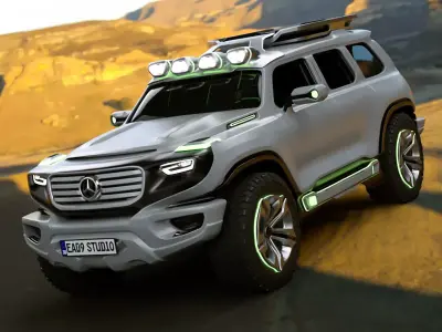 Mercedes-Benz Ener G Force 3D model