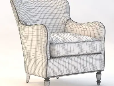 Langdon Chair 3D model