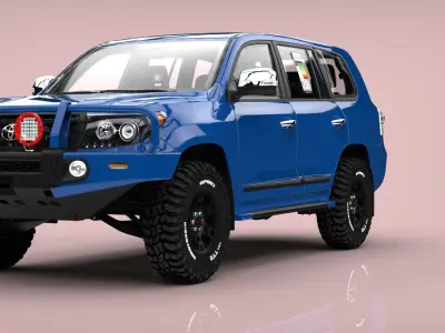 Toyota Land Cruiser J200 ARB  3D model