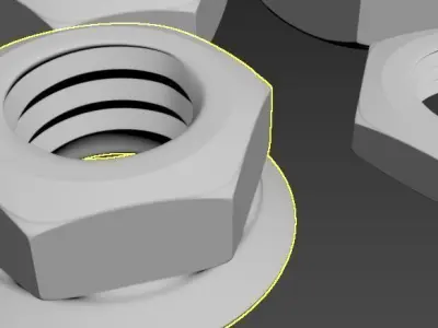 Bolt Pack Low-poly 3D model