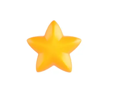 Symbol001 Star 3D model