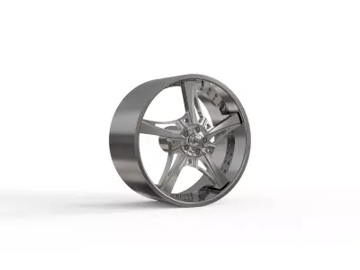 RUCCI FORGED stick CONCAVE WHEEL 3D print model