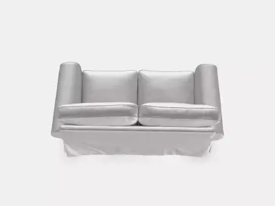 EKTORP 2-seat sofa Low-poly 3D model