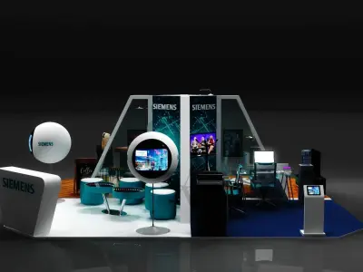 Exhibition Stand  3D model