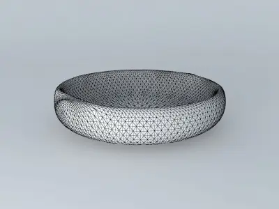 wooden bowl Free 3D model purchase