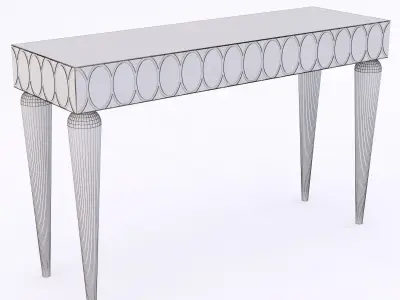 Roberto Ventura ELLISSE3 console table 3D model