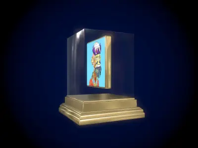 Mutant Ape 5 Gold Club 3D model